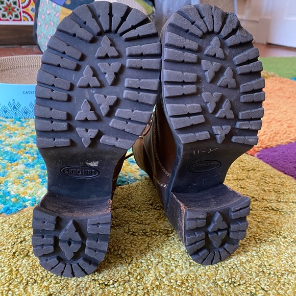 Sketchers - Vintage Chunky Platform Boots - Size 8 - Picture 7 of 8